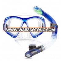 Wholesale Silicone Anti-leaking Swimming Face Mask Equipment Diving Mask