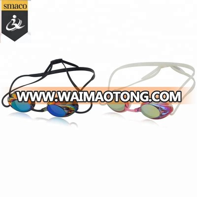 Factory anti fog adjusted straps swimming goggles