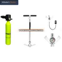 SMACO spare air tank cylinder hand pump free breath diving equipment