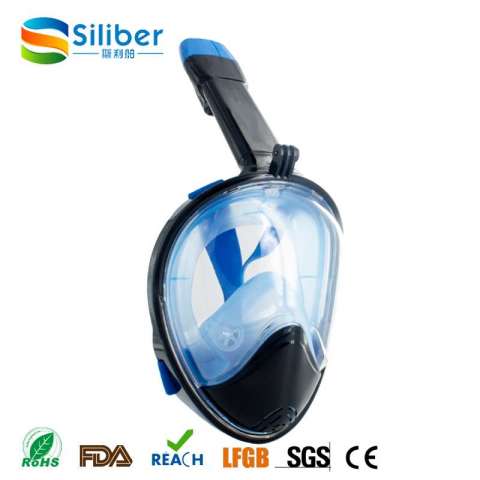 Factory Supply Round Fashion Design Full Face Snorkel Mask for Diving